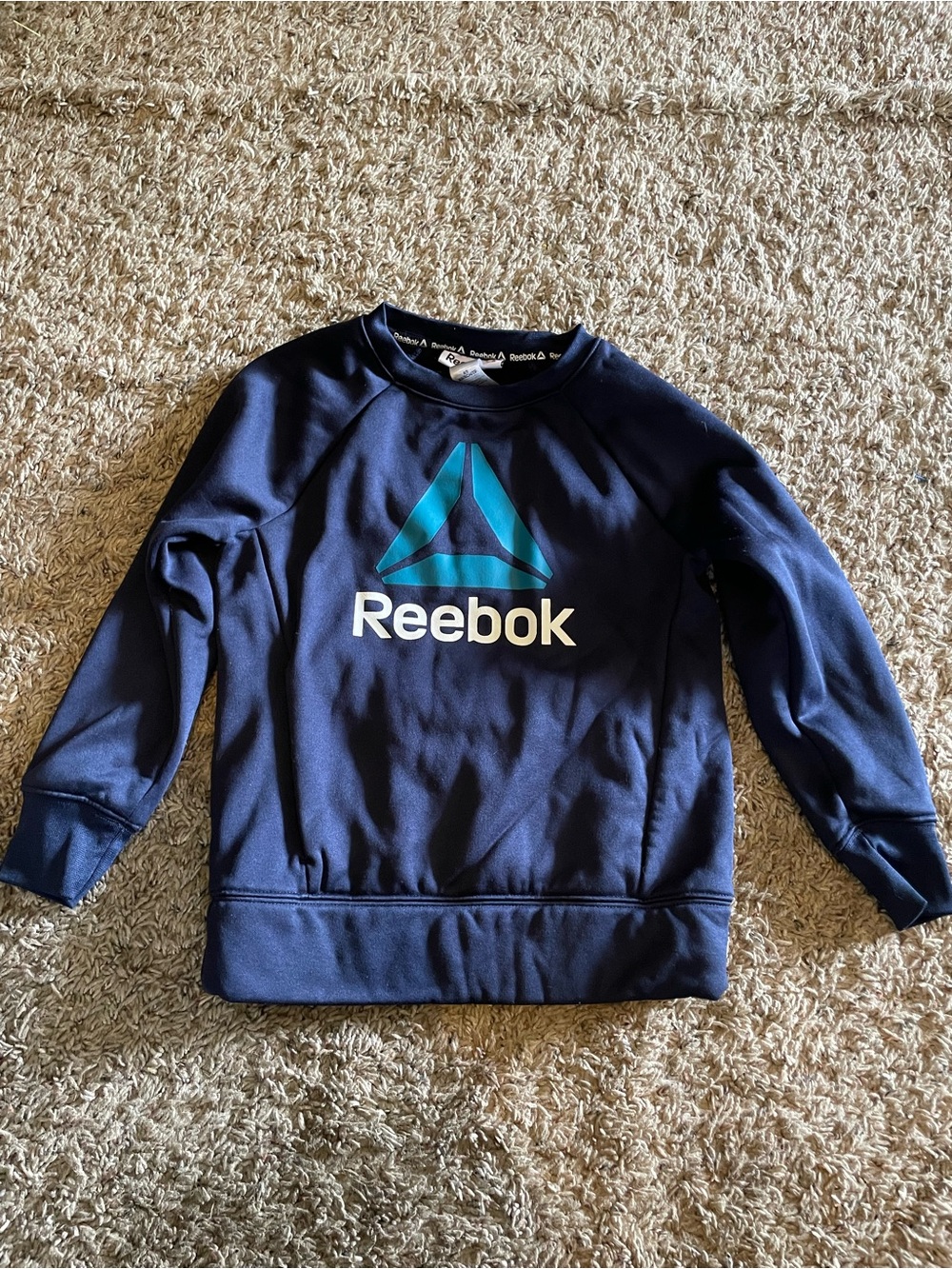 Reebok Navy Blue Crewneck Size 4/5